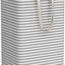 Lifewit 2 Pack Laundry Basket 80L Each, Collapsible Clothes Hamper with Reinforced Handles, Freestanding Waterproof Design for Bedroom and Laundry Room, Grey 160L Total