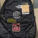 The North Face Borealis Commuter Laptop Backpack - Water Repellent, Laptop Sleeve, Large Main Compartment, TNF Black U Borealis Patch/TNF White, One Size