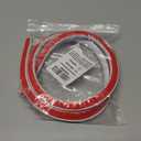 Flexible Quarter Round Molding Double Sided Self Adhesive Peel and Stick Bendable Molding Trim for Floor, Bathrooms, Cabinet Edge, Countertops, Kitchens (39inch)