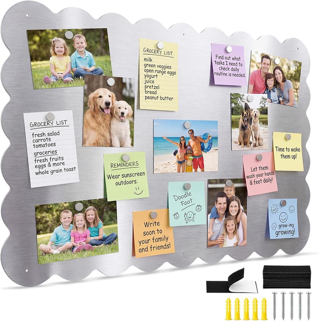Therwen 24'' x 36'' Extra Large Magnetic Dry Erase Wall Board Magnet Board