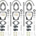 3 Pack 18-7750-1 Carburetor Rebuild Kit, Replacement for Mercury Mariner Outboard Motor, Replaces 1395-8236351 1395-8236352 1395-8236353 1395-8236354