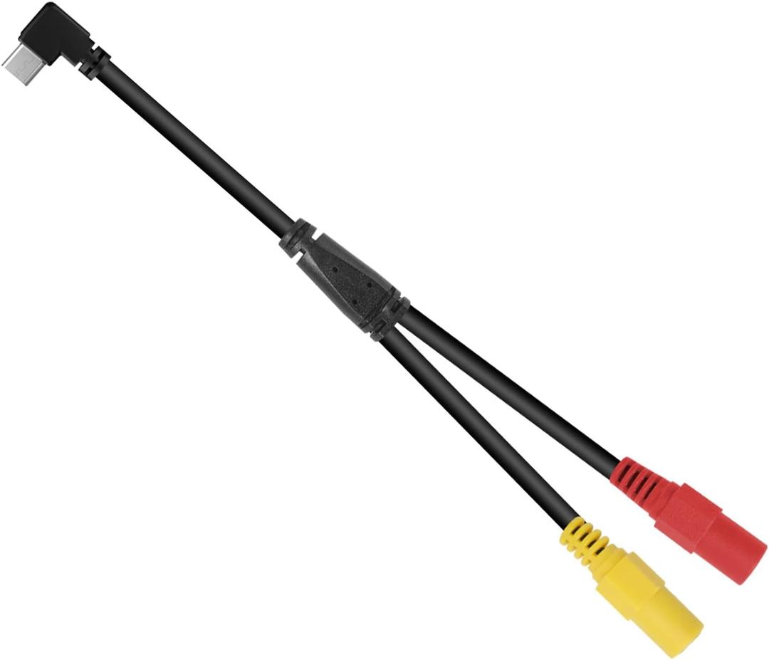 Heated Jacket Battery StepUp Adapter Charger Hack Cable for Most of 7.4v 8.4v 12v Heated Jacket, Hoodies, Vest, Compatible with Milwaukee M12, Makita, Snap-on, Metabo, Craftsman, AEG, Ororo