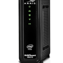 ARRIS Surfboard SB8200 DOCSIS 3.1 Cable Modem, Approved for Comcast Xfinity, Cox & Surfboard SBG10 DOCSIS 3.0 16 x 4 Gigabit Cable Modem & AC1600 Wi-Fi Router