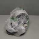 NIORSUN 14.5 inch Battery Operated Wall Sconce Set of 2,Brushed Nickel Rechargeable Wall Lights with 5200mAh Dimmable Bulbs and Remote,9 Colors Wireless Sconces for Bedroom Living Room Decor Missing Remote Controller