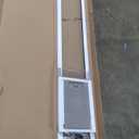 PetSafe Sliding Glass Pet Door - No-Cut DIY Install Doggy Door for Renters - Aluminum Frame - Adjustable Height 91 7/16" to 96" - Ideal for Medium Dogs Up to 40 lb - White