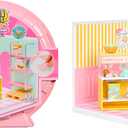 MGA's Miniverse Make It Mini Spaces Ice Cream Shop, Building Set, Customize, DIY Crafts, Rooms, Hobby, Collectors, Display, Gifts, 8+
