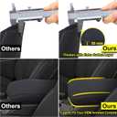 Youloveit Center Console Armrest Cover Custom Fit 2019 2020 2021 2022 2023 2024 2025 Su baru Forester Accessories Leather Armrest Protector Soft Cushion Cover Anti-Scratch