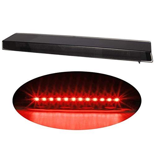 High Mount 3rd Stop Light Assemblies, Compatible with 1999-2004 Ford Mustang Third Center Cargo Reverse Rear LED Brake Light Bar Taillight (Smoke)