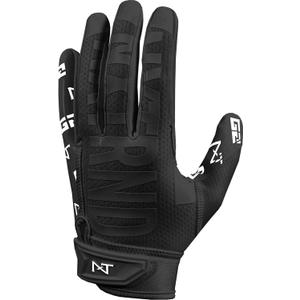Nxtrnd G2 Pro Football Gloves, Men's Ultra Sticky Elite Receiver Gloves (Large, Black/Pro)
