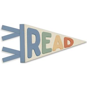 Boho Classroom Reading Corner Decor, Read Sign Wall Felt Pennants Banners Flags, Boho Colorful Wall Hanging Decor for Classroom Reading Room Library Kids Bedroom Playroom