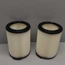 VF4000 Replacement Filter for RIDGID - 2 Pack Standard Wet/Dry Vac Filter Vf4000 Compatible with RIDGID Vacs Wet Dry 5-20 Gal, 6-9 Gal Husky Vacuum & CRAFTSMAN Shop Vacuum 17816 9-17816