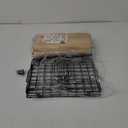 2 Set Stackable Wire Basket with Openable Top, Kitchen Counter, Pantry Organizer and Storage Produce, Onion ,Potato Fruits, Veg, Bread, Food, Snack, Spice Organizing Bin for Cabinet Shelf Countertop Floor