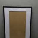 upsimples 16x24 Picture Frame, Display Pictures 14x20 with Mat or 16 x 24 Without, Wall Hanging Poster Frames, Black, 1 Pack