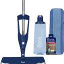 Bona Hardwood Floor Premium Spray Mop - Includes Wood Floor Cleaning Concentrate and Machine Washable Microfiber Cleaning Pad - Dual Zone Cleaning Design for Faster Cleanup