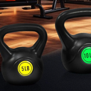 2pcs Fitvids Kettlebell Sets Piece Strength Training KettleBells Weight Set (5LB and 10LB)