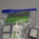 MZY LLC Replacement Parts for iRobot Roomba i7 i7+ i2 i3 i3+ i4 i4+ i6 i6+ i8 i8+/Plus j7 j7+ E5 E6 E7, I, E & J Series Vacuum Cleaner, 2 Set Rubber Brushes, 8 HEPA Filters and 8 Side Brushes