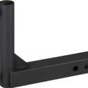 Universal Trailer Hitch Mount Flag Pole Holder,for Any Vehicle with 2" Hitch Receiver,Black