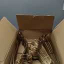 100 Pcs Stainless Steel Gold Metal Hanger for Clothes 16.5" Wire Hangers for Coat Suit Bridal Boutique Dress Closet Dorm Clothing Rack