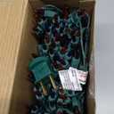 PREXTEX Multicolored Christmas Lights with Green Wire, 60 Feet, 300 Lights, Colorful String Lights Indoor or Outdoor - Incandescent String Lighting for Christmas Tree Decorations for Fences and Patios