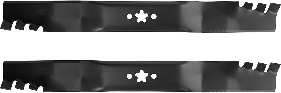 OCPTY Mulching Blades 22 inch Deck Mulching Mower Blades for Husqvarna 580244001 580244002 HU500F HU550FH HU675FE HU700F HU700L HU725AWD HU725F HU800AWD LC 356AWD LC 356V HU 700L LB 155S,2 pack