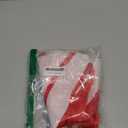 36" Red White Candy Cane Lollipop Pattern Traditional Christmas Tree Skirt Xmas Tree Skirt Mat Holiday Party Christmas Ornaments Decoration (Black2)