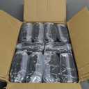 100 PCS Black Polyester Spandex Chair Covers - Stretch Slipcovers for Wedding, Party, Dining, Banquet - Flat-Front Chair Covers