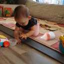 Baby Bottle Glass Natural Anti-Colic Bottles 2 Pack Closer to Breastfeeding for Newborn Babies Infant 0M+ 3Oz