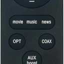 Replacement Remote Control Applicable for Saiyin Sound Bar DS6403 DS6403H DS6343 DS6305 DS6801K DS6801 DS6801K-MK Soundbar Speaker Home Theater System