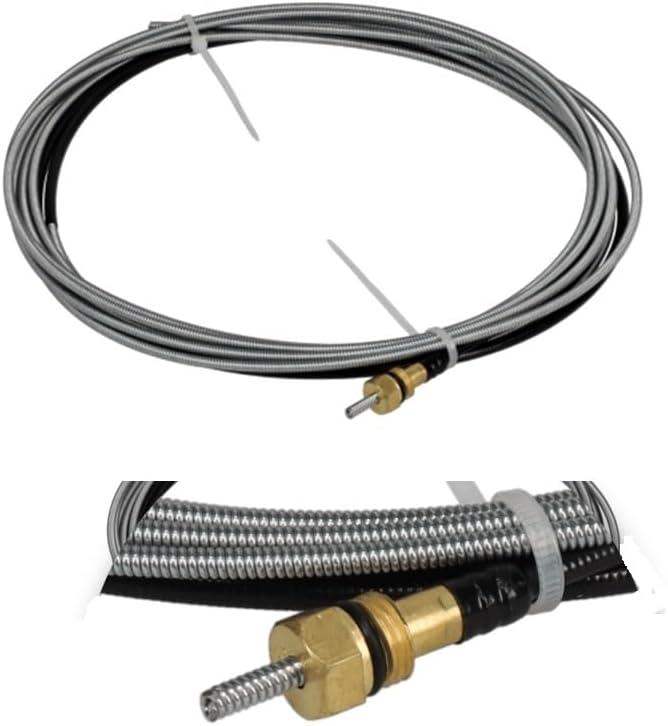 194-011 MIG Welding Liner Conduit .030"-.035" for Miller Millermatic M10 M25 M40 and H Series Hobart 15 FT 194011 (1 Pack) 194-011