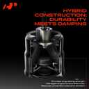 A-Premium 4PCS Engine Motor Mount and Transmission Mount Set Compatible with Honda Fit 2007-2008 L4 1.5L, Manual Transmission, Replace# 50840-SAA-003, 50810-SAA-982