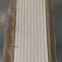 Clear Acrylic Dog Playpen with Door,23.6" Puppy Playpen,Easy Assemble Pet Fence,10-Panel for Puppies/Small Dog Play Pen Indoor (White, 23.6 Inch-H, 10 Panel)