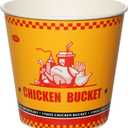 170 Oz Chicken Bucket with Lid, Commercial Food Container, 225 per Case