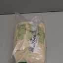 NeColorLife Ottoman Cover Square Velvet Ottoman Slipcover Thick Stretchable Footrest Stool Covers with Elastic Band for Ottoman (Small Size, Cream), Length: 27"-30", Width: 27"-30"