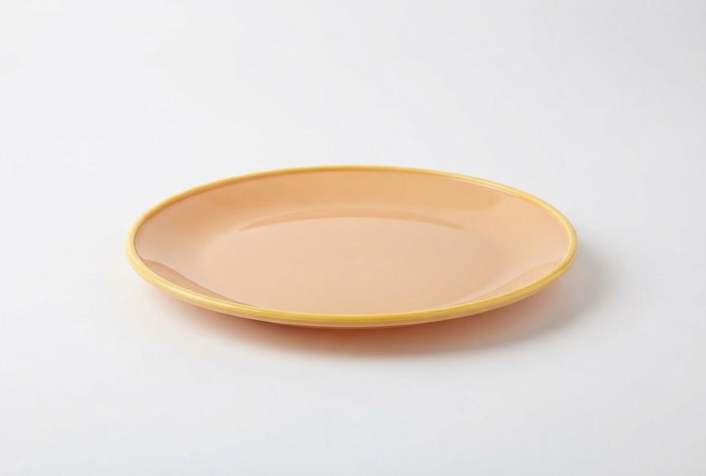 10 Classic Round Plastic Plate – Shatterproof Tableware for Kitchen, Picnic, and Camping
