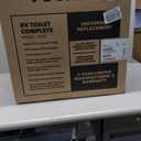 Kohree RV Toilet, 18.5” Residential Height, Soft Close Seat & Cover
