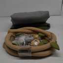 Blissful Diary Baby Play Gym & Activity Mat, Oversize Leaf Shaped Baby Play Mat w 6 Detachable Toys, Tummy Time Mat Promote Motor Skills & Sensory Development Mat, Newborn Infant Baby Essentials Gift