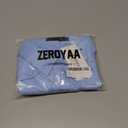 ZEROYAA Men's Linen Shirts Short Sleeve Summer Casual Button Down Beach Shirt with Pocket (Blue, M)