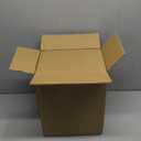 100 Pack Corrugated Cardboard Sheets 6x9 Inch, 1/8" Thickened, Flat Cardboard Pads for Packaging, Mailing, Shipping, Crafts - B-Flute, Brown