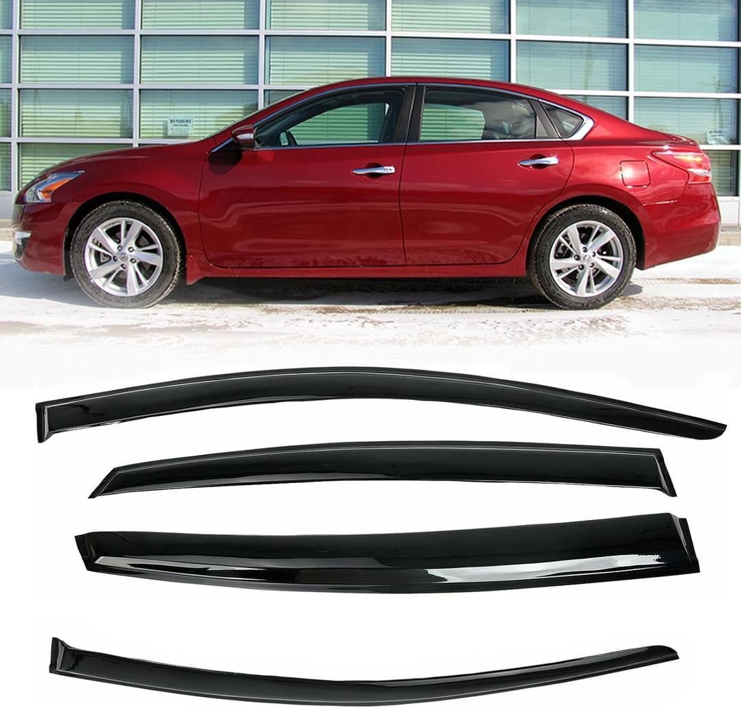 Window Visors Rain Guards Shield 2013-2018 N-issan Altima Wind Vent Visors