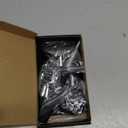 TUKUOS Telescoping Back Scratcher with 5 Detachable Scratching Heads, Valentines Day Gifts for Him Men, Anniversary Birthday Gifts for Men Women Back Scratcher for Men/Dad/Women/Adults (Regular, Black)