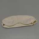 Cottonique Hypoallergenic Sleep Eye Mask Made from 100% Organic Cotton (Natural, Free Size)