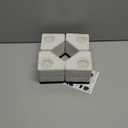 SEISSO Anti Vibration Pads, Pedestal for Washer and Dryer with 1100 lbs Weight Capacity, Double Heighten Washing Machine Foot Pads for Anti Slip & Noise-reducing Protects Laundry Room Floor (White)