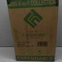 Wrangler Smart Spinner Hardside Luggage, 22-Inch Carry-On, Black