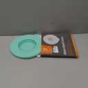 Silicone Mixers Bowl Cover Compatible with KitchenAid 4.5-5 Quart Tilt-Head Stand Mixers Bowl,with Collapsible Small Bowl (Green)