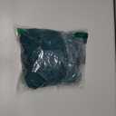 Nova In Sky Sexy Cute Wrap Dress for Woman V Neck Long Sleeve Empire Tie Waist Ruffle Flowy Party Dresses Dark Green S