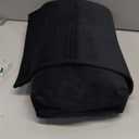 Headrest Pillow with Pearl Cotton Filling - Non-Slip Headrest Cushion for Recliners, Sofas and Loveseats (Black)