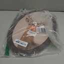 YZSLA Red Nose Reindeer Christmas Deer Framed Wall Art Decor, Christmas Home Room Decor, Rustic Winter Xmas Red Deer Holiday Wooden Oval Wall Decorations for Home Bedroom Living Room, 15.74x10.23