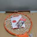 GoSports Regulation 18" Steel Basketball Rim - Choose from Fixed or Breakaway - Use for Replacement or Garage Mount