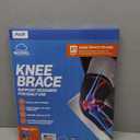 Modvel Compression Knee Brace for Women & Men - 2 Pack Knee Brace for Women Running Knee Pain, Knee Support Compression Sleeve, Workout Sports Knee Braces for Meniscus Tear ACL & Arthritis Pain Relief (XXX-Large, Blue)