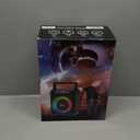 Karaoke Machine for Adults - Portable Bluetooth Karaoke Speaker with Two Wireless Microphones, PA System Speaker Supports TF Card/USB, AUX in, REC, Bass & Treble for Party/Meeting